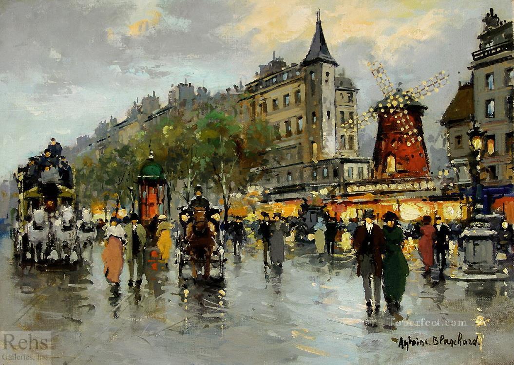 AB le moulin rouge Paris Oil Paintings